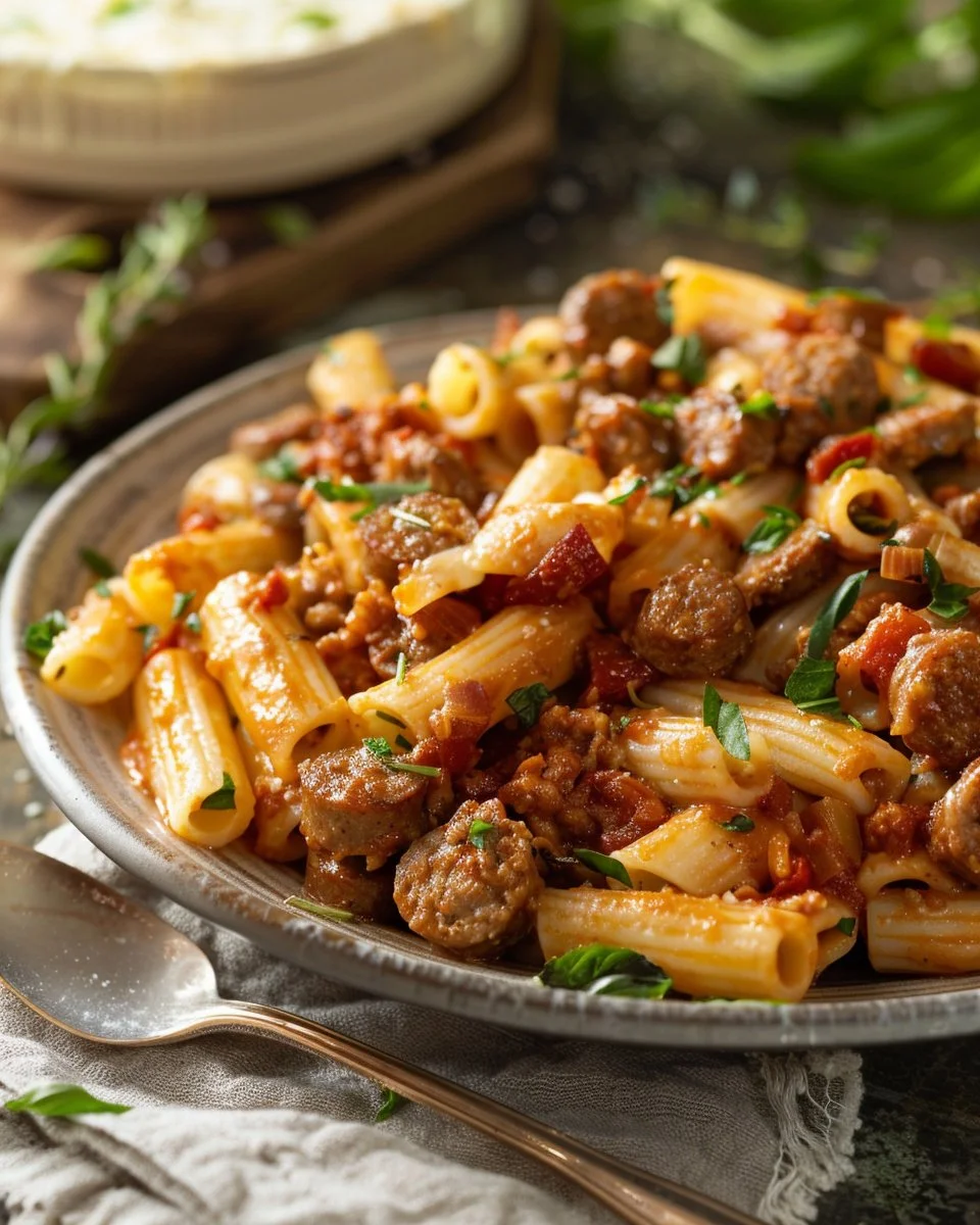 Cajun Sausage Pasta
