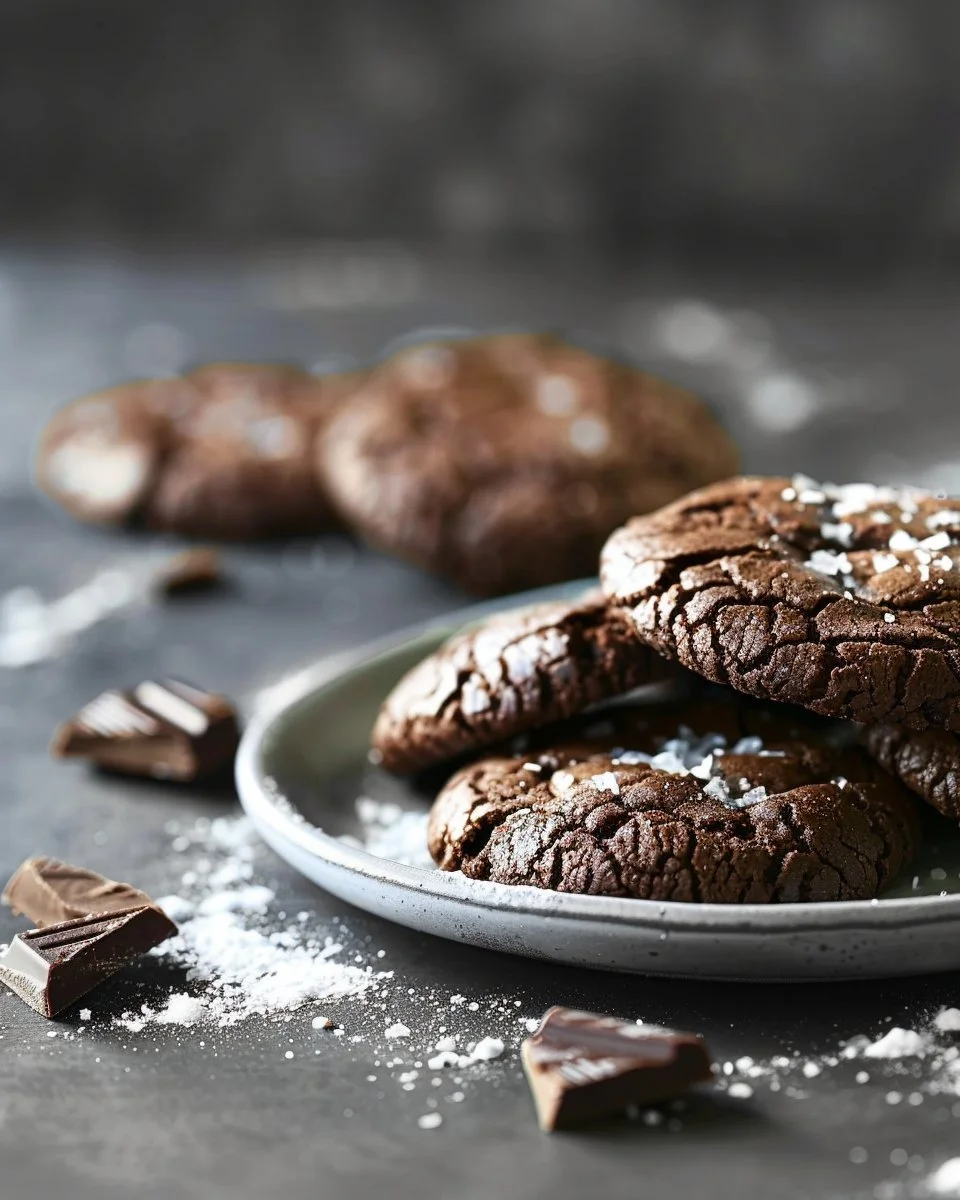 Chocolate Crinkle Cookies