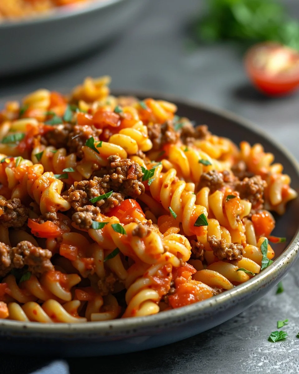 Creamy Rotel Pasta with Ground Beef for Cozy Weeknight Dinners