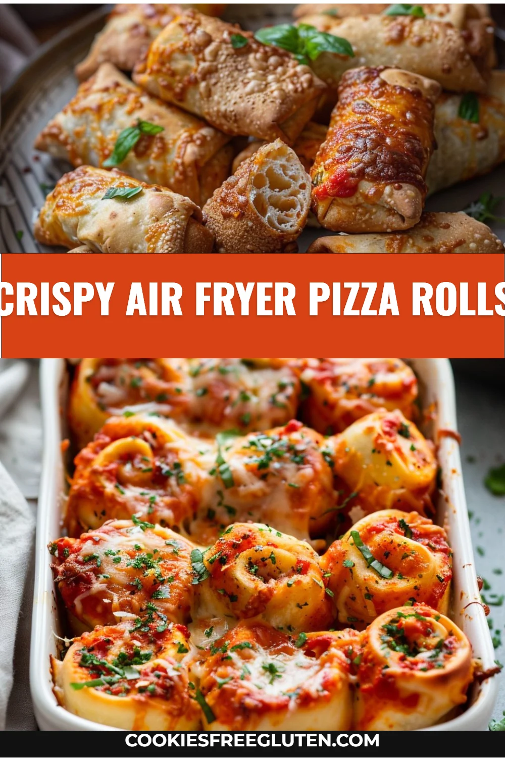 Crispy Air Fryer Pizza Rolls