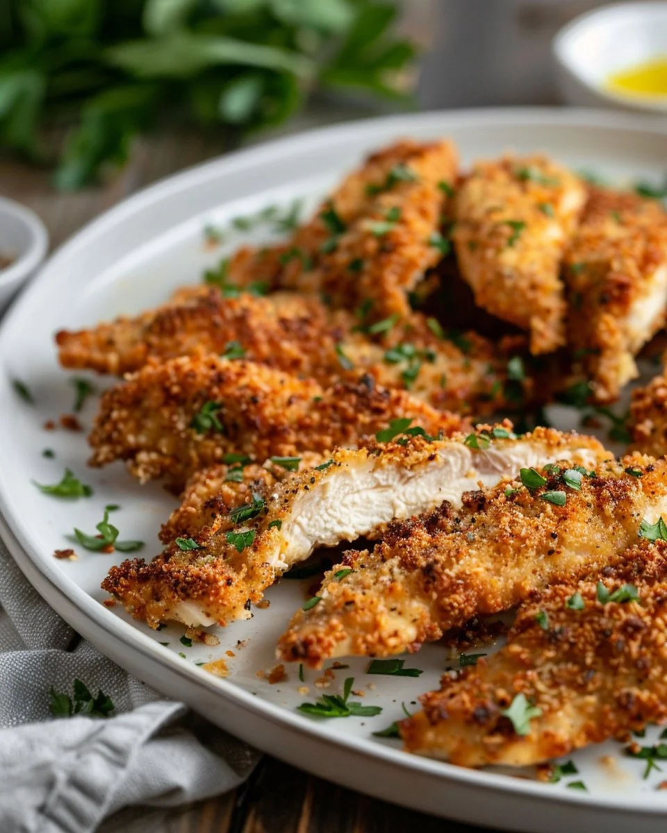 Homemade Baked Chicken Tenders