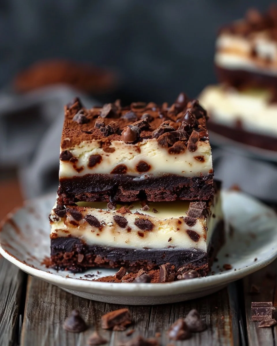 Indulgent Cheesecake Brownies