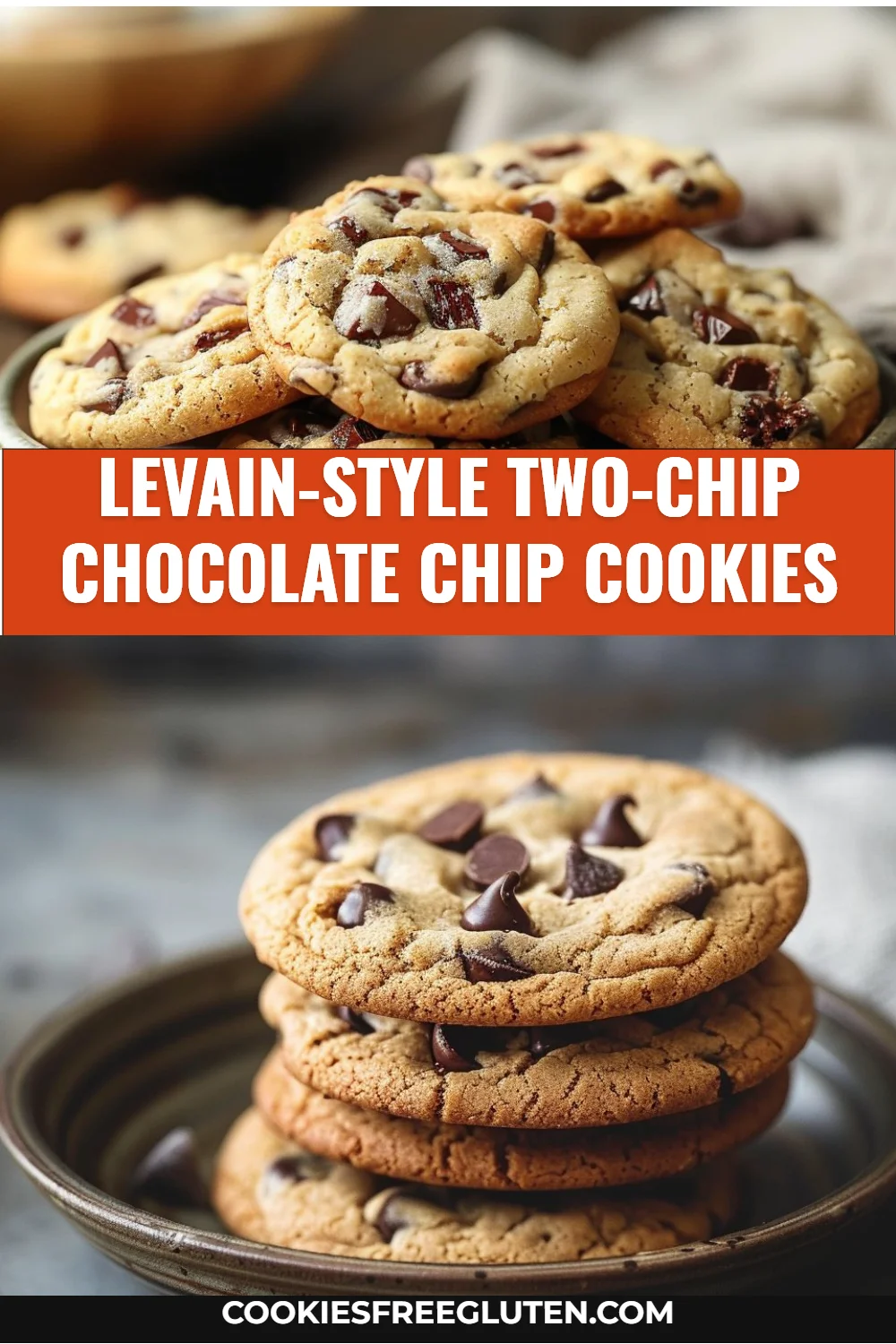 Levain-Style Two-Chip Chocolate Chip Cookies