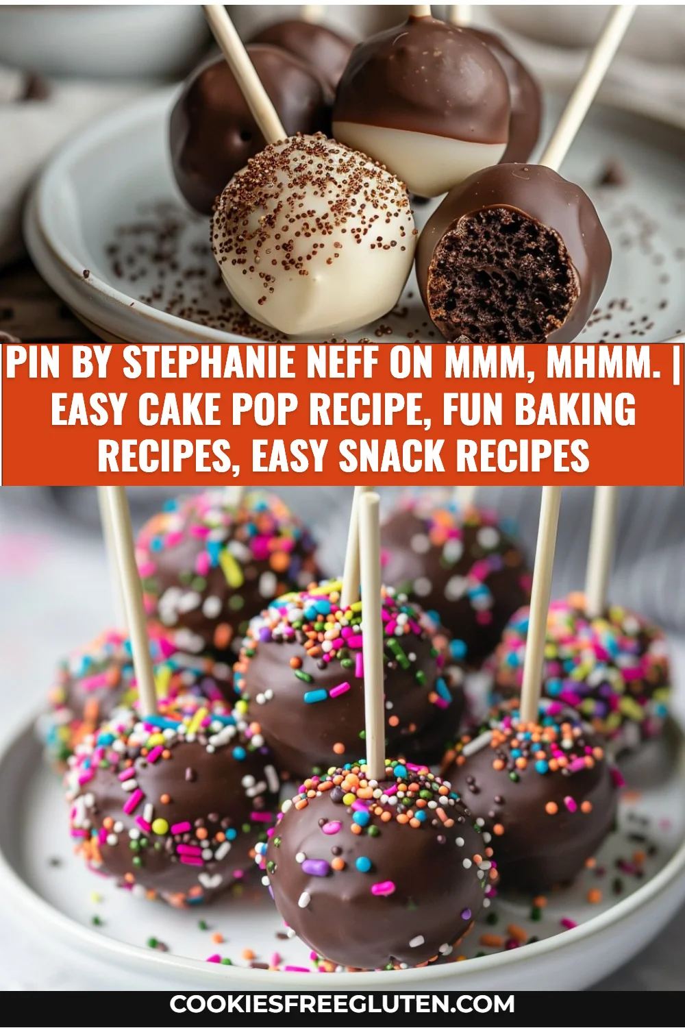 Pin by Stephanie Neff on Mmm, mhmm. | Easy cake pop recipe, Fun baking recipes, Easy snack recipes