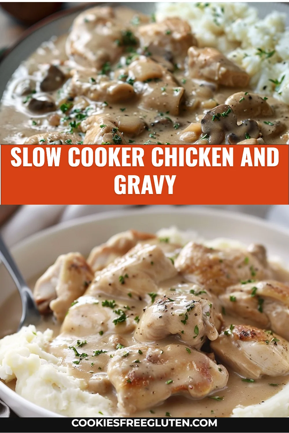 Slow Cooker Chicken and Gravy
