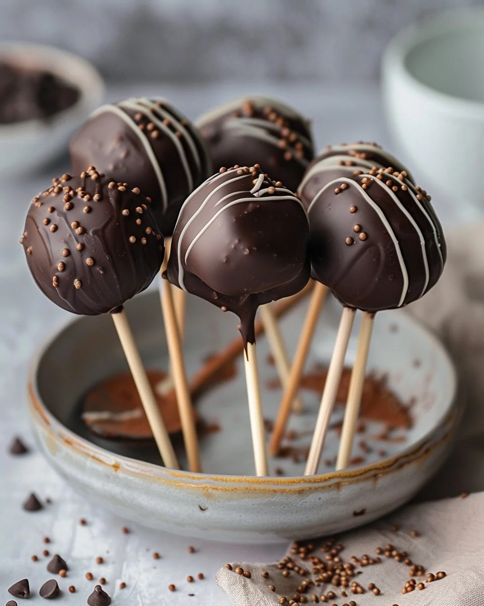 Starbucks Copycat Chocolate Cake Pops