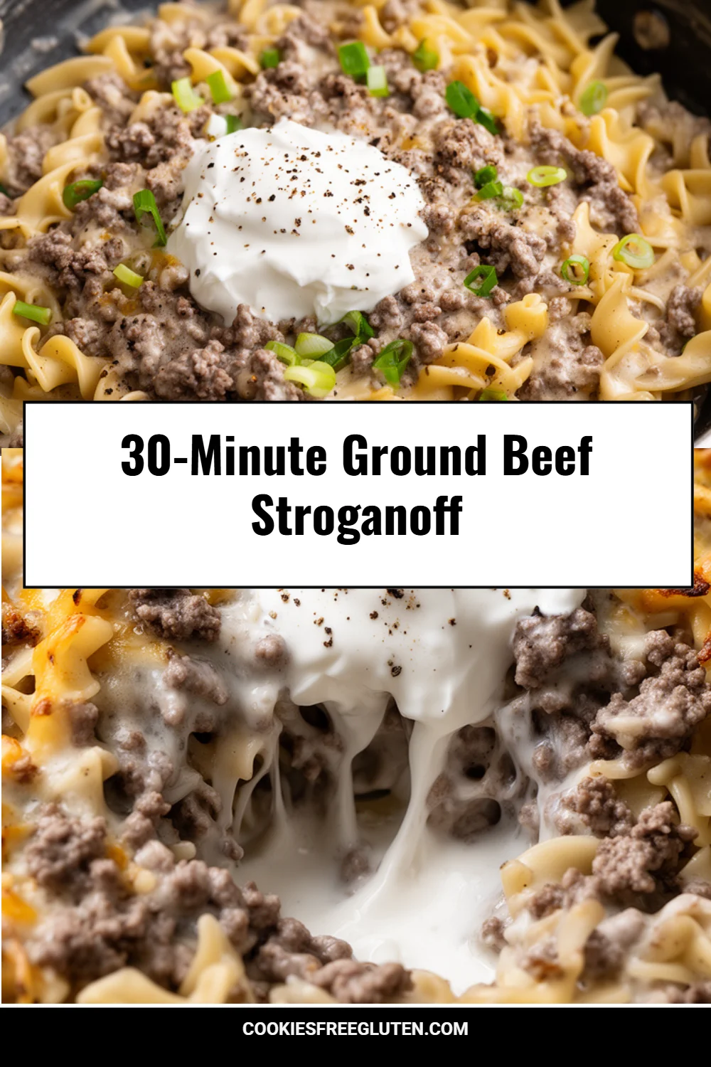 30-Minute Ground Beef Stroganoff