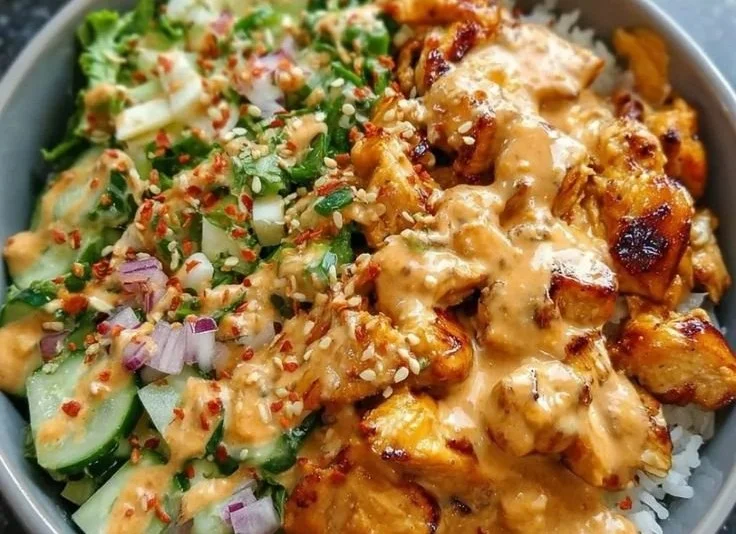 Bang Bang Chicken Bowl