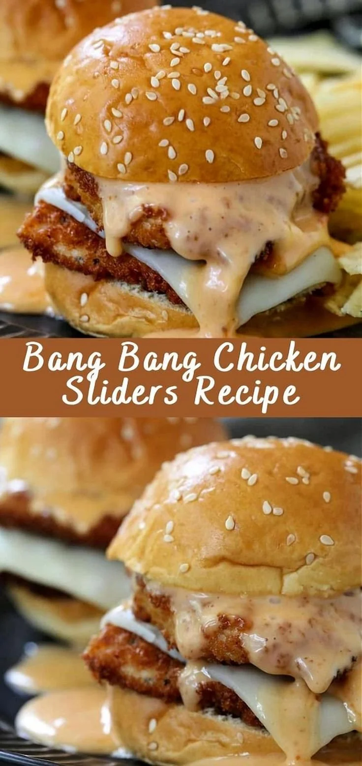 Bang Bang Chicken Sliders