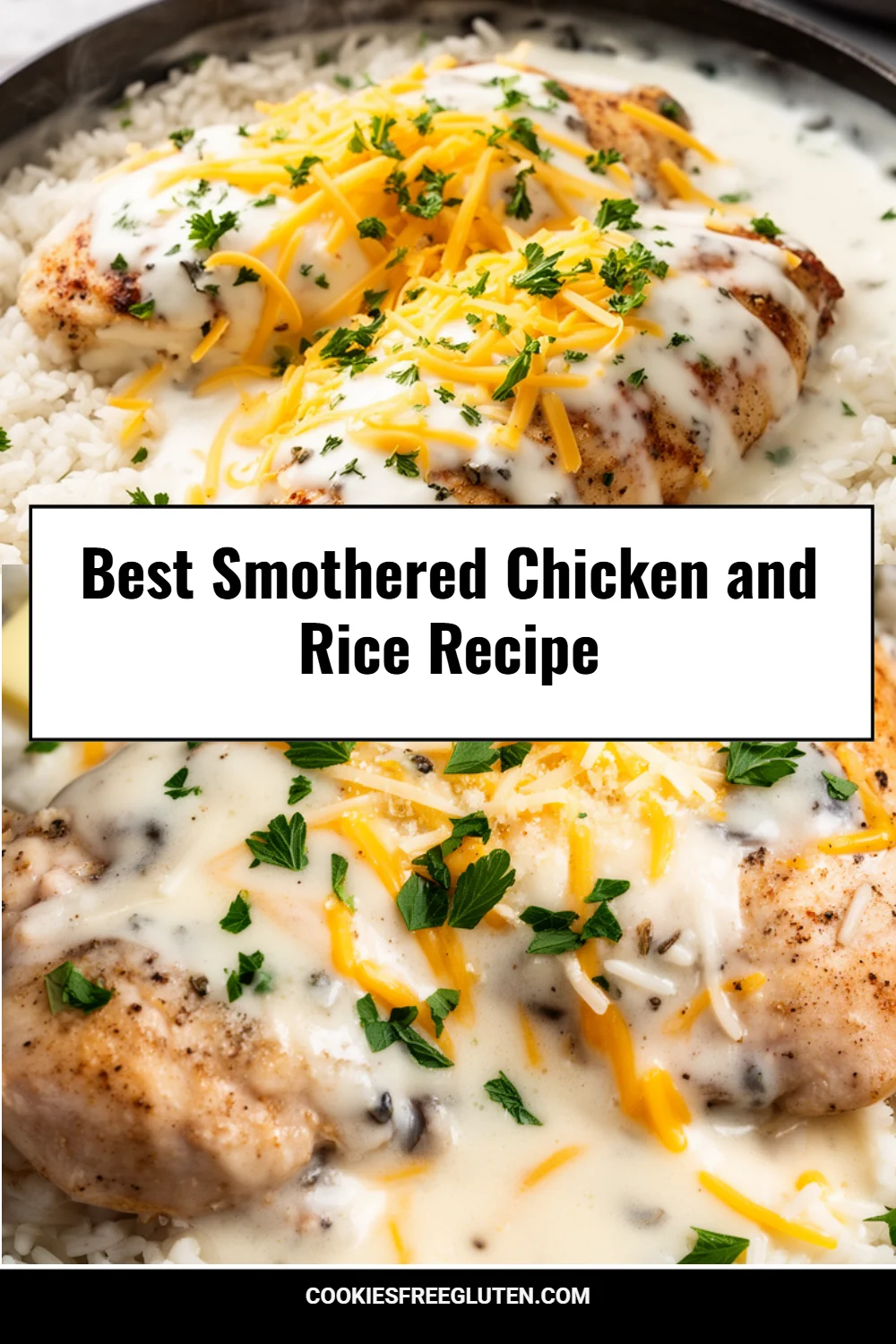 Best Smothered Chicken and Rice Recipe