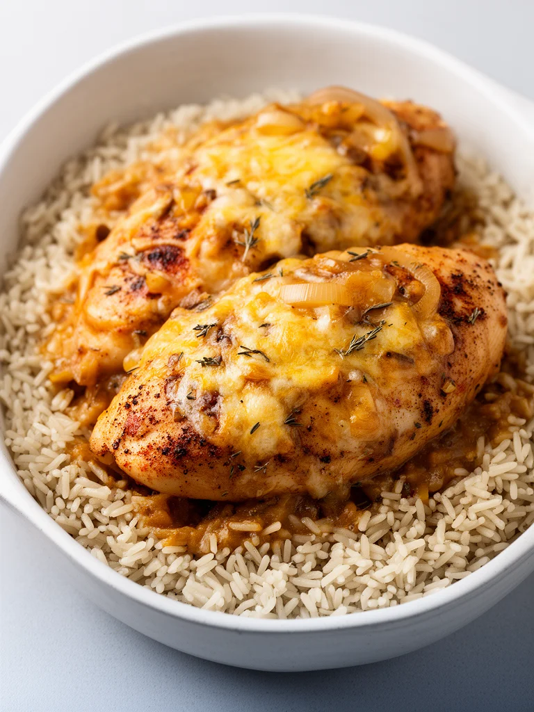 Best Smothered Chicken and Rice Recipe