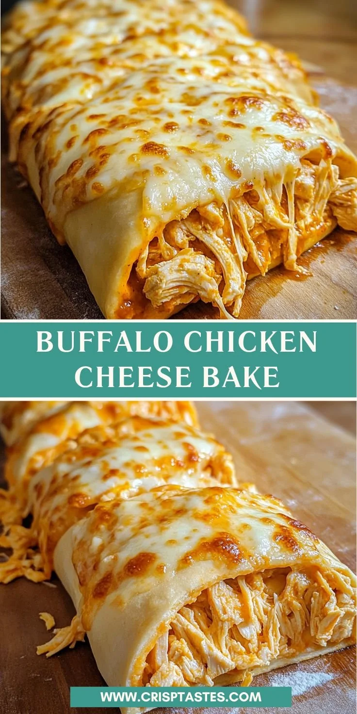 Buffalo Chicken Cheese Bake