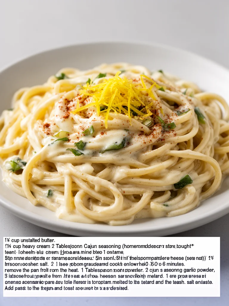 Cajun Alfredo Sauce (Big FLAVOR!)