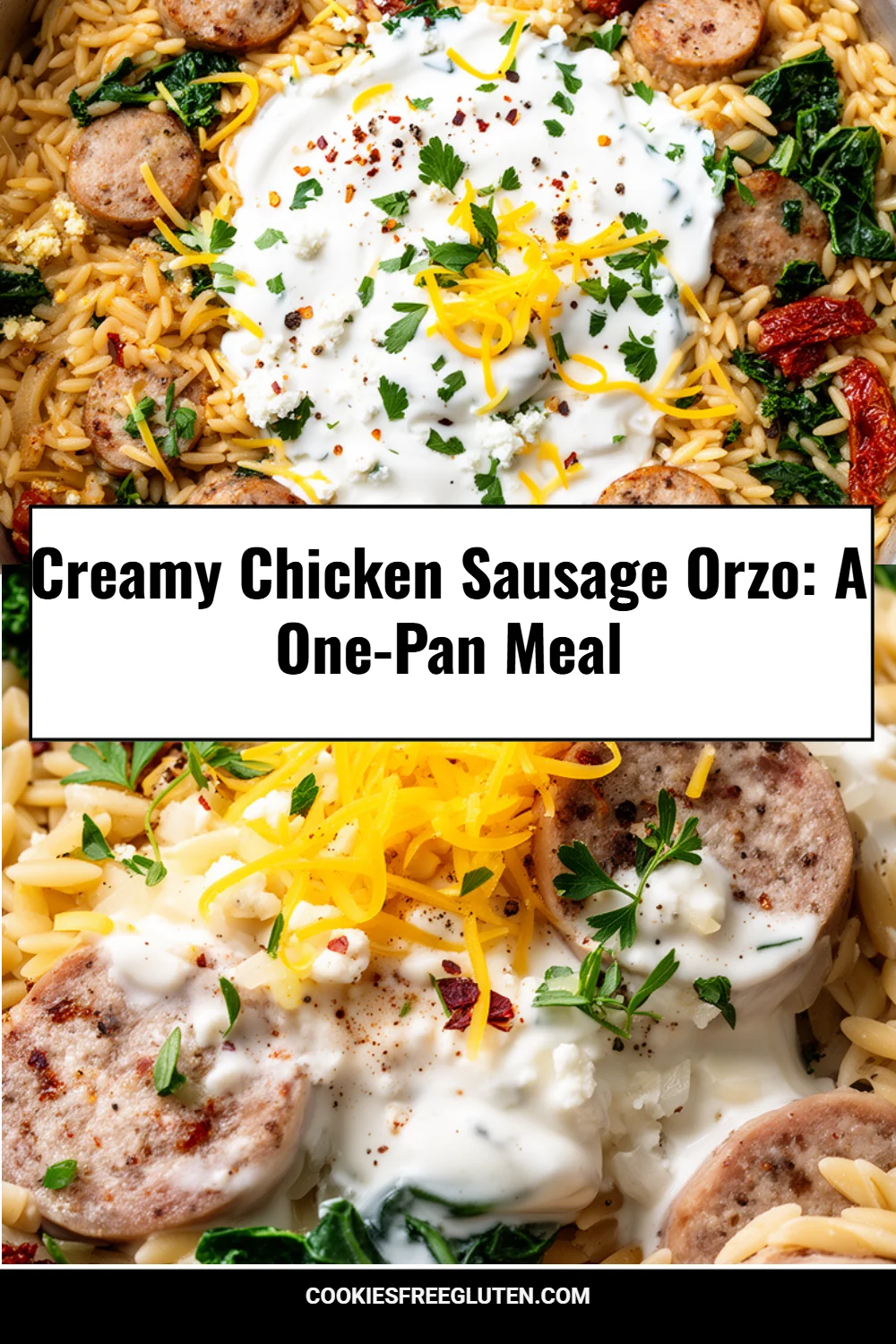 Creamy Chicken Sausage Orzo: A One-Pan Meal