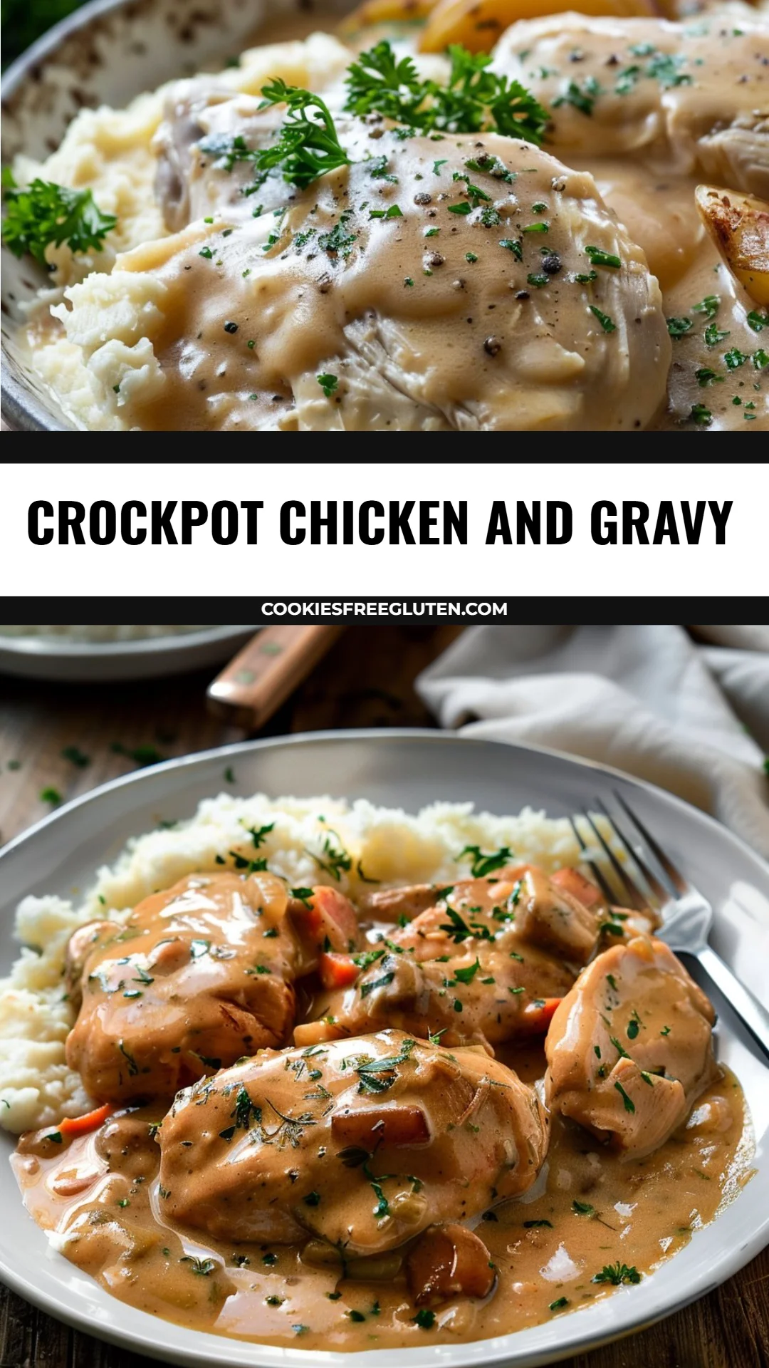 Crockpot Chicken and Gravy
