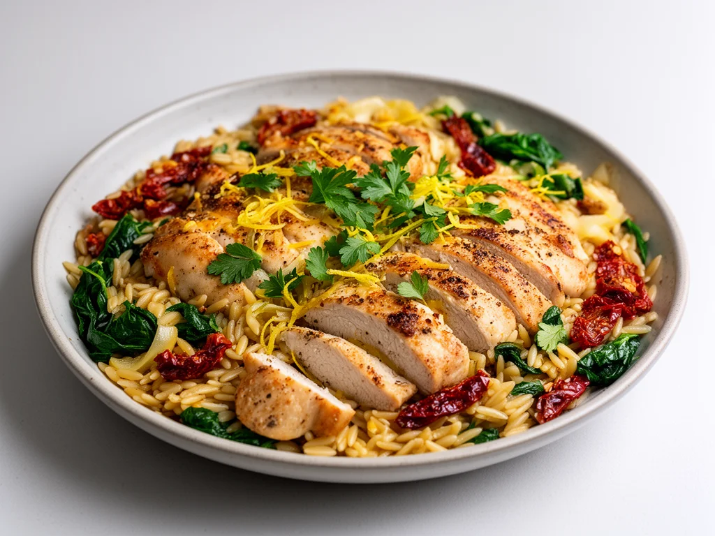 Flavorful Mediterranean Chicken Orzo Recipe For A Healthy Dinner