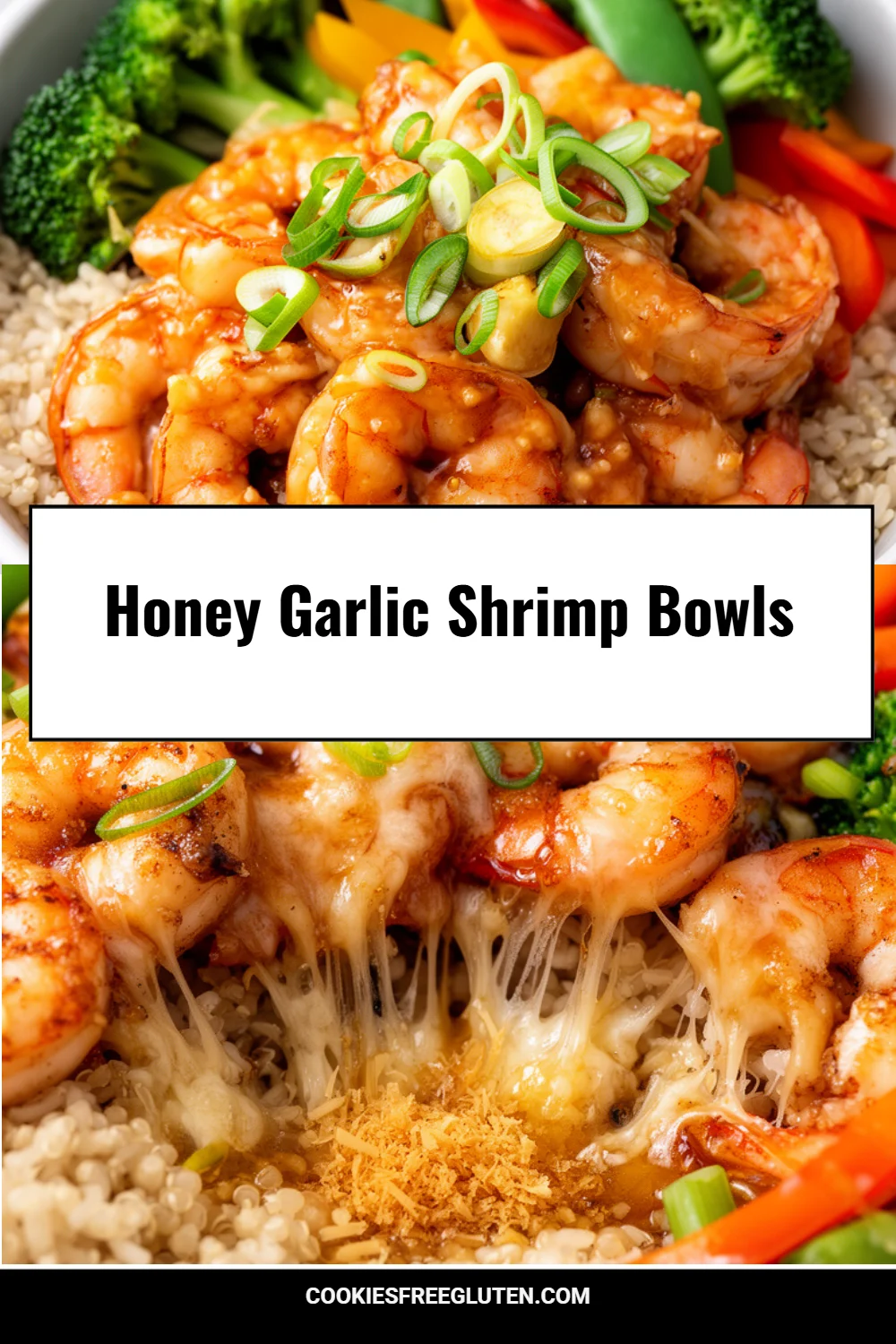 Honey Garlic Shrimp Bowls