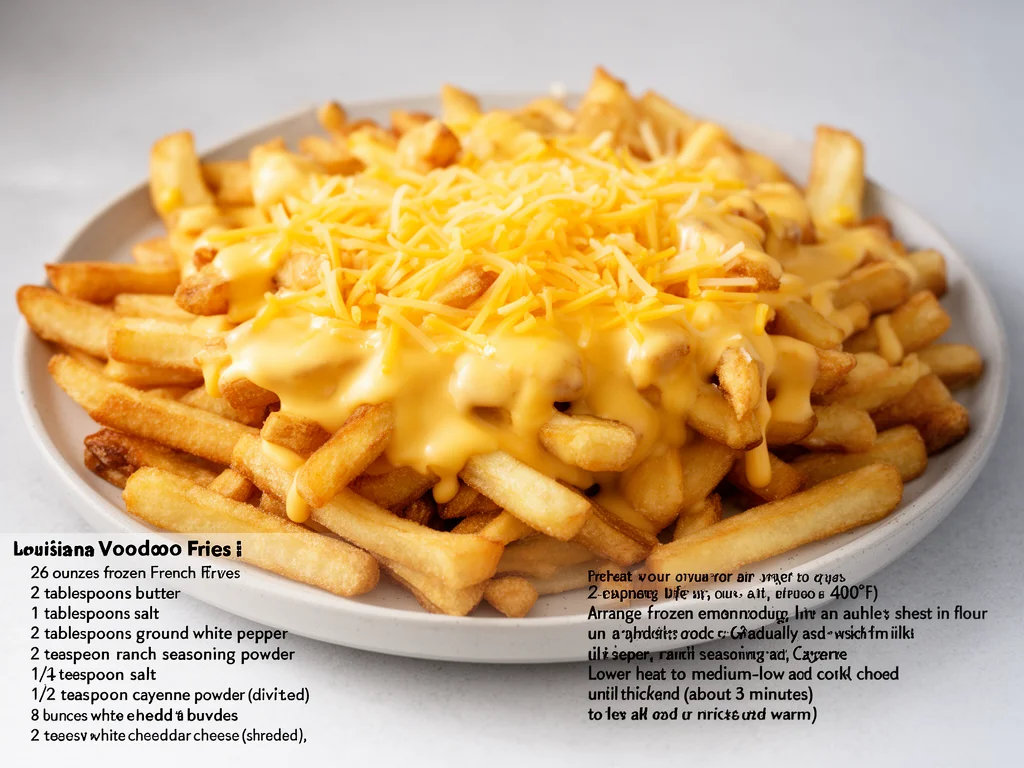 Louisiana Voodoo Fries (Wingstop Copycat)