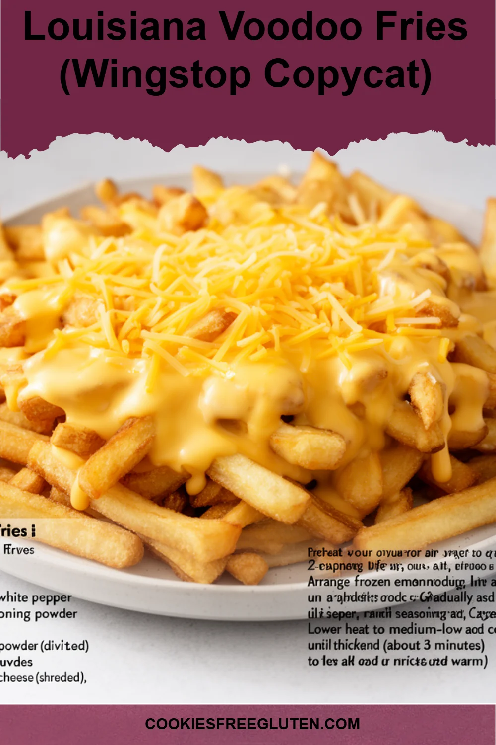 Louisiana Voodoo Fries (Wingstop Copycat)