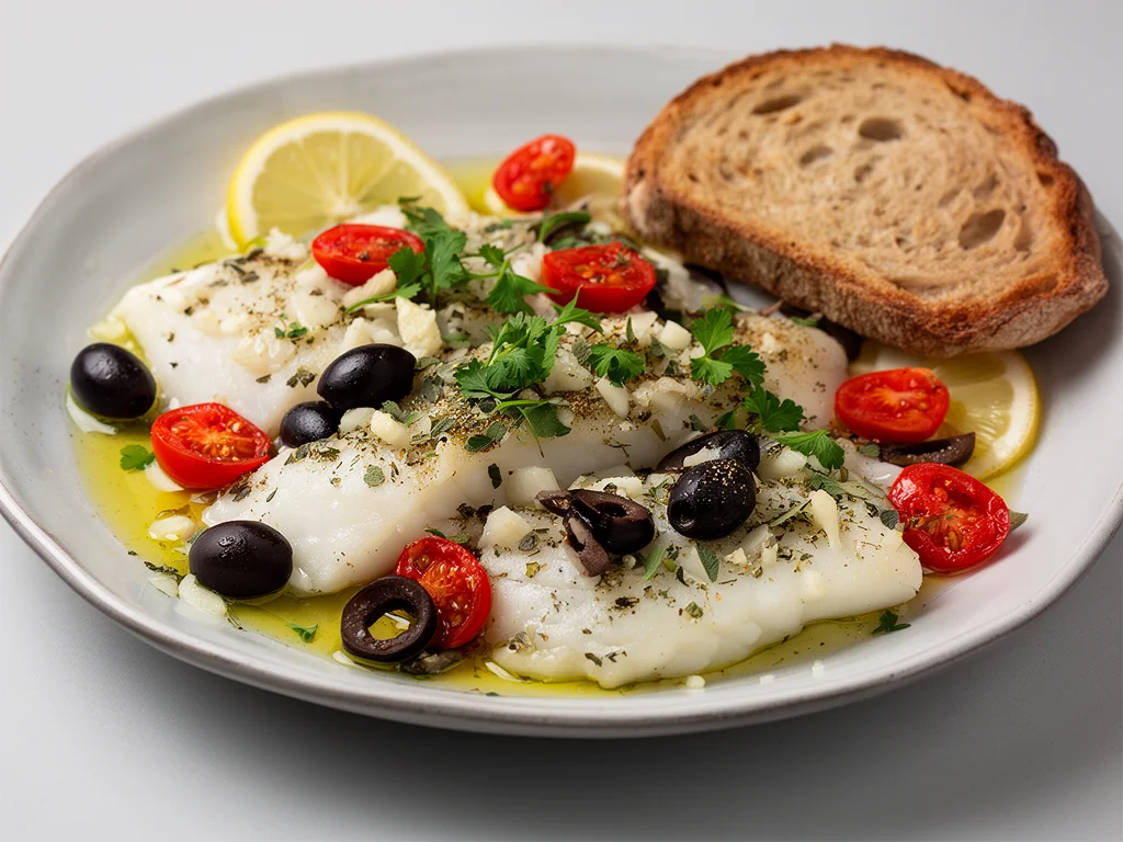Mediterranean Baked Fish