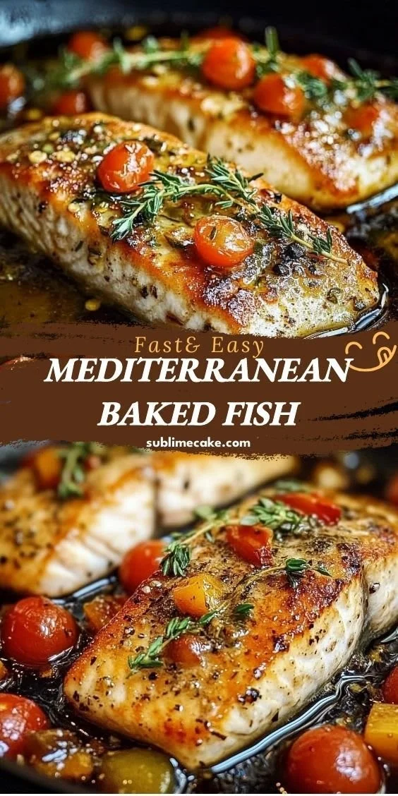 Mediterranean Baked Fish