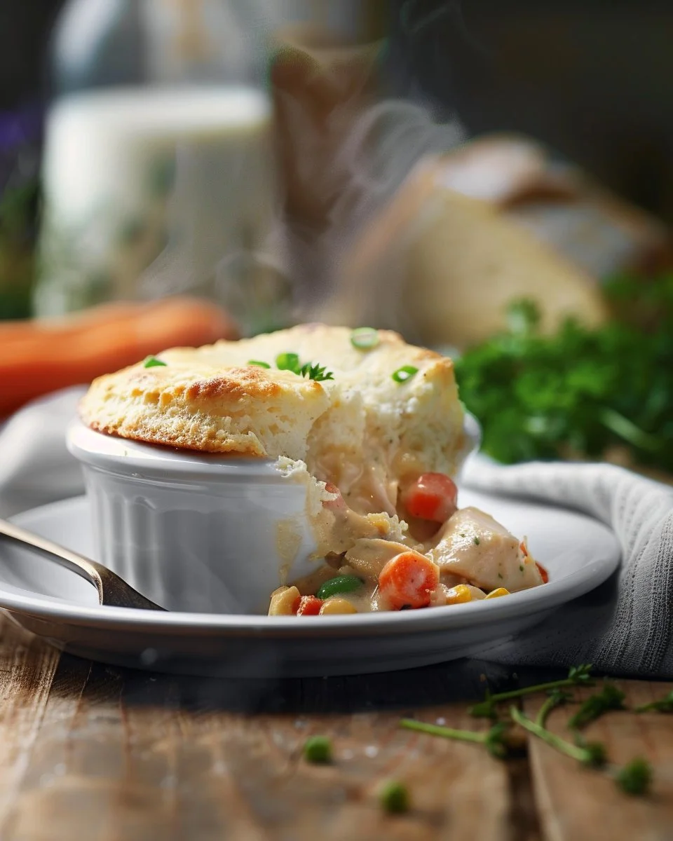 Red Lobster Biscuit Chicken Pot Pie
