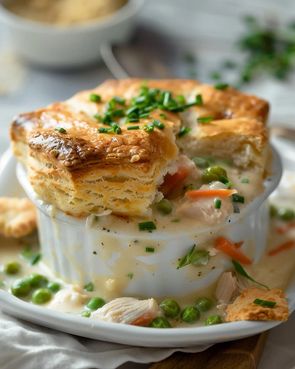 Red Lobster Biscuit Chicken Pot Pie