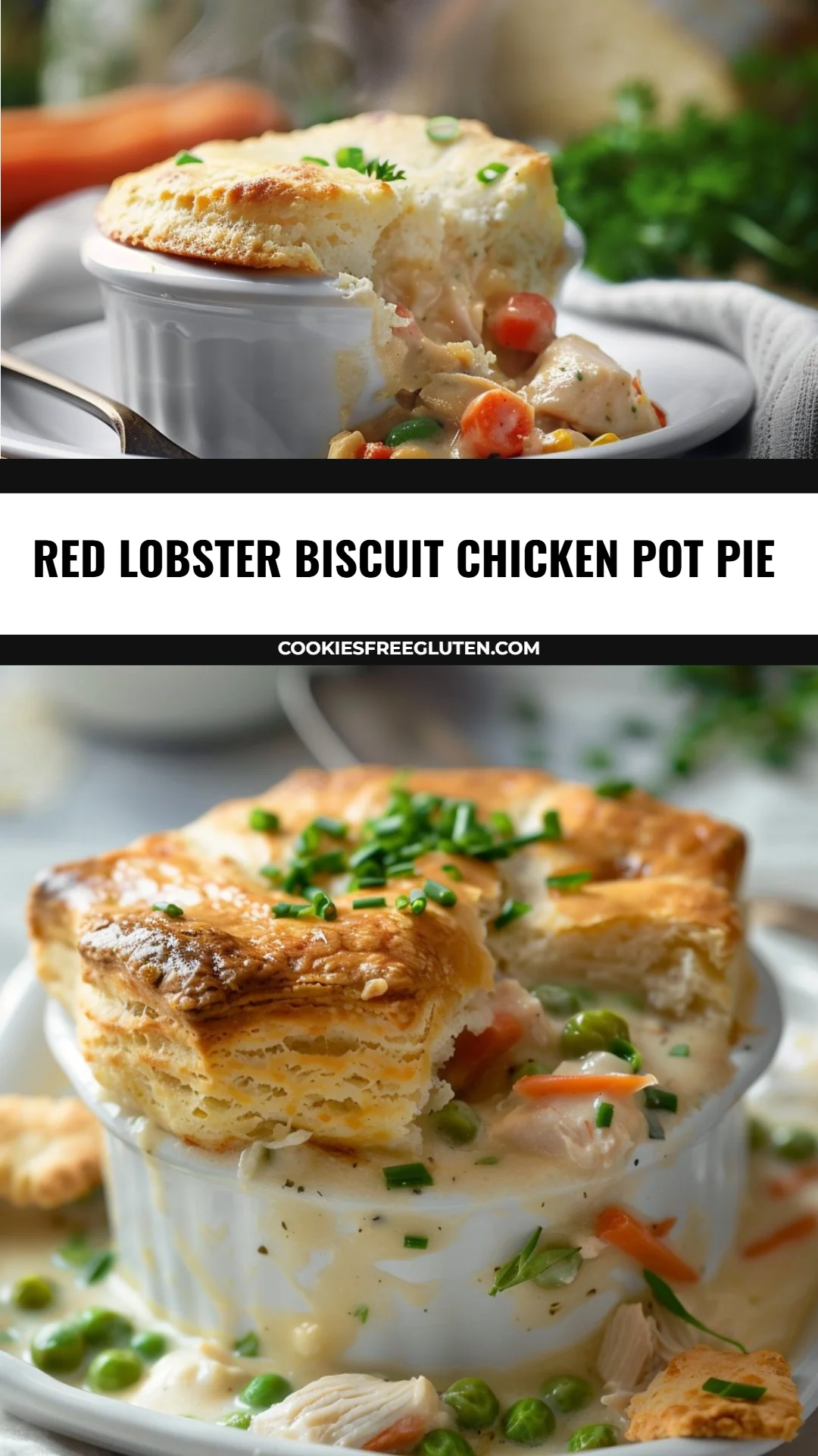 Red Lobster Biscuit Chicken Pot Pie