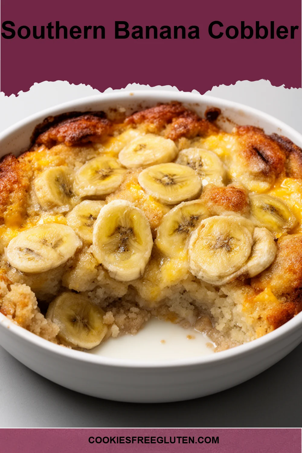 Southern Banana Cobbler