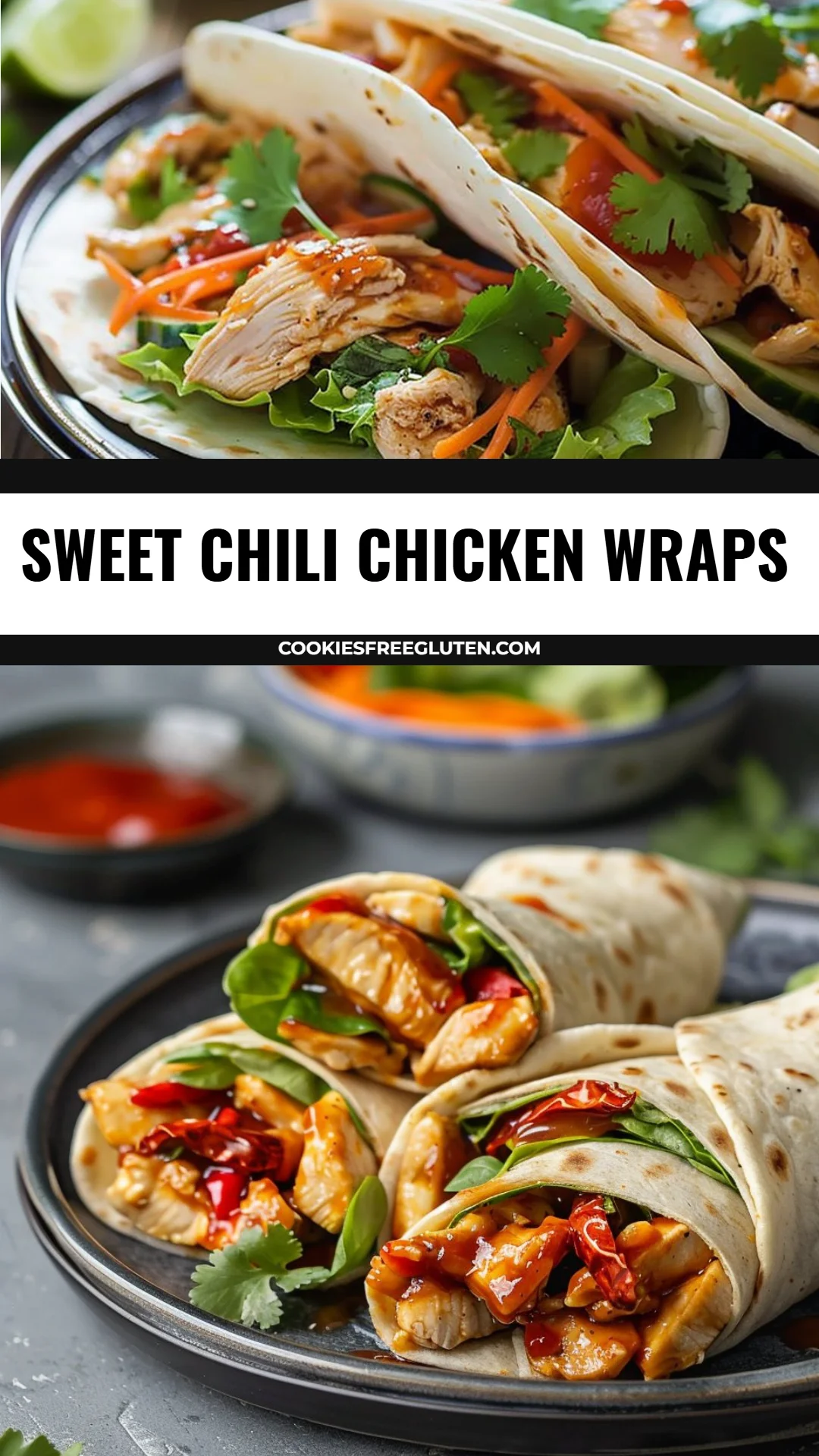 Sweet Chili Chicken Wraps